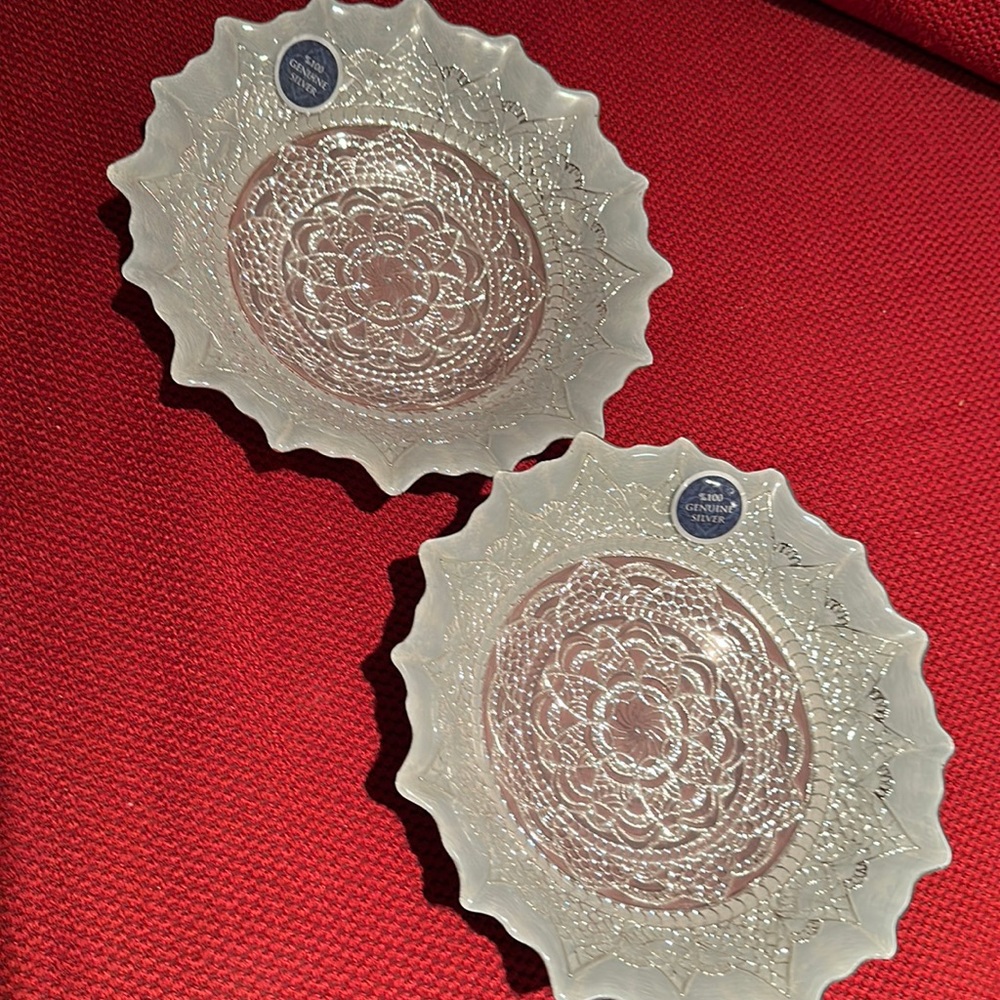 Vintage elegant plates